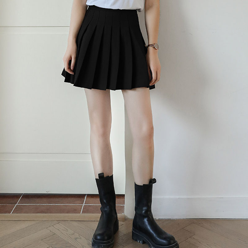 Black Pleated Satin Skirt Summer High Waist Pleated Mini Skirt Women' Fashion Slim Waist Casual Tennis Skirts School Vacation
Black Pleated Satin Skirt Summer High Waist Pleated Mini Skirt Women' Fashion Slim Waist Casual Tennis Skirts School Vacation