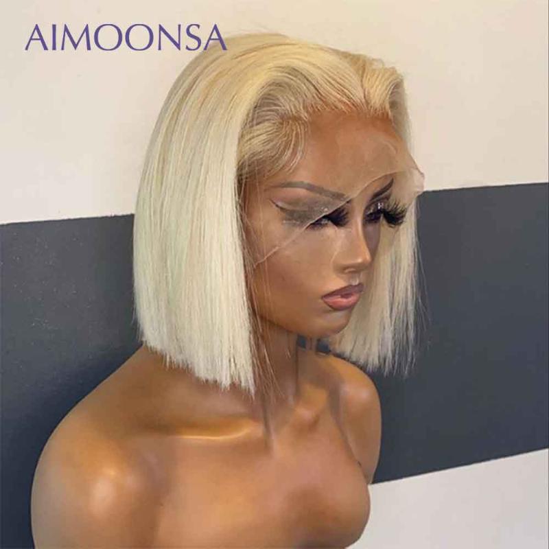 613 Frontal Wig Blonde Straight Bob Human Hair Wig Short Transparent Lace Wigs 360 Lace Frontal 13x6 Front Remy 130, Lace front wig
613 Frontal Wig Blonde Straight Bob Human Hair Wig Short Transparent Lace Wigs 360 Lace Frontal 13x6 Front Remy 130, Lace front wig
