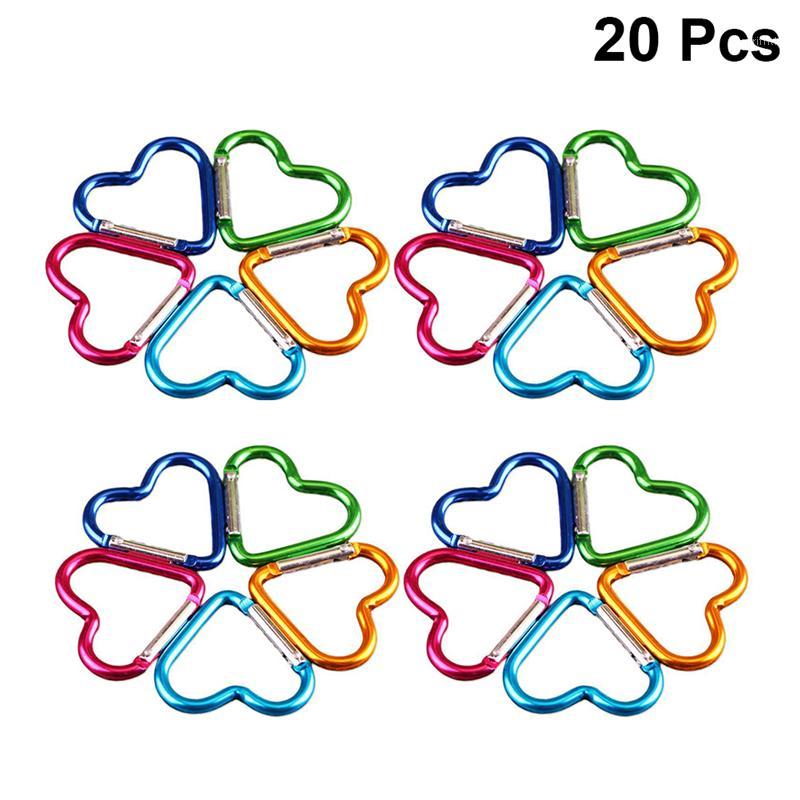20 Pcs Heart Shaped Aluminum Carabiners Hanging Buckles Heavy Duty Hooks Safe Clip Backpack Clasps Outdoor Storage Random Color1
20 Pcs Heart Shaped Aluminum Carabiners Hanging Buckles Heavy Duty Hooks Safe Clip Backpack Clasps Outdoor Storage Random Color1