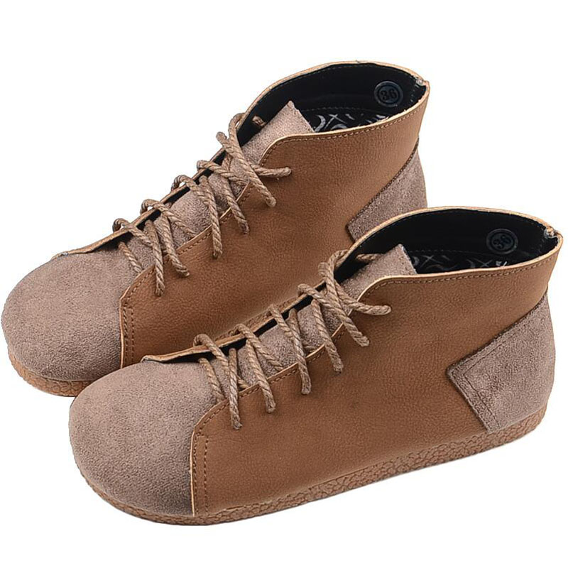 New 2020 Women's soft sole Retro Boots 35-40 Thick Machine Boots Ladies Autumn Fashion Round Head Lace BB-94, Black
New 2020 Women's soft sole Retro Boots 35-40 Thick Machine Boots Ladies Autumn Fashion Round Head Lace BB-94, Black