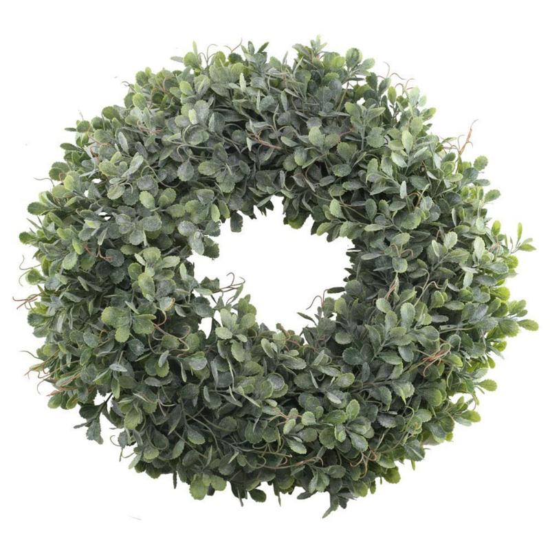 Artificial Green Leaves Wreath - 17.5 Inch Front Door Wreath Shell Grass Boxwood For Wall Window Party Decor
Artificial Green Leaves Wreath - 17.5 Inch Front Door Wreath Shell Grass Boxwood For Wall Window Party Decor