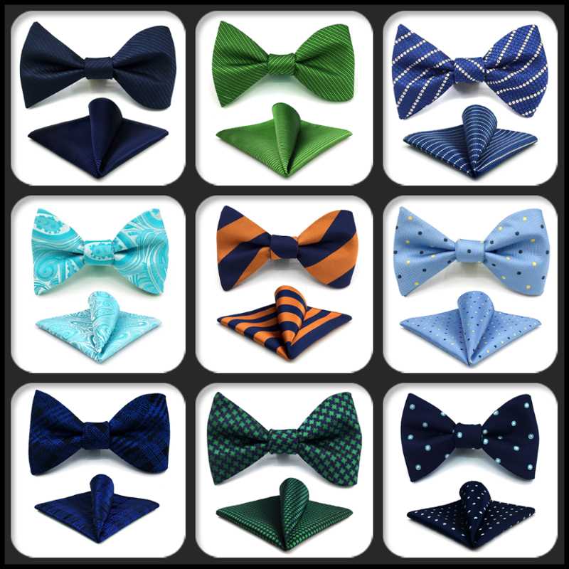 Various Multicolor Butterfly Mens Bowtie Fashion Ajustable Self Bow Tie Pocket Square Set Wedding Fashion Bow Tie with for Men
Various Multicolor Butterfly Mens Bowtie Fashion Ajustable Self Bow Tie Pocket Square Set Wedding Fashion Bow Tie with for Men