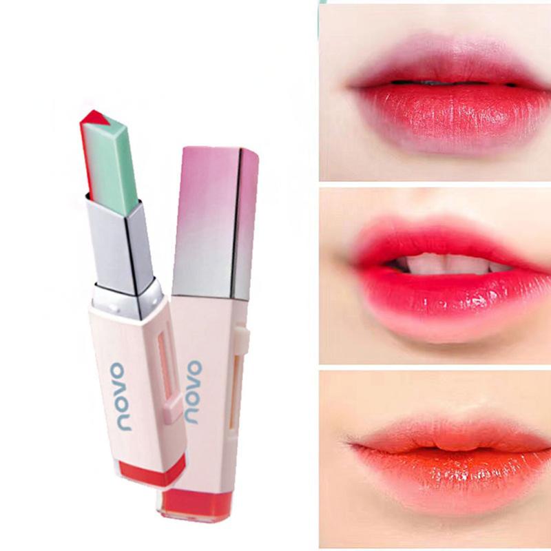 Sweetheart dyed lip two-color V-shaped lipstick three-dimensional lipstick Sexy Cosmetic Labiales Maquiagens Labiales Mate
Sweetheart dyed lip two-color V-shaped lipstick three-dimensional lipstick Sexy Cosmetic Labiales Maquiagens Labiales Mate