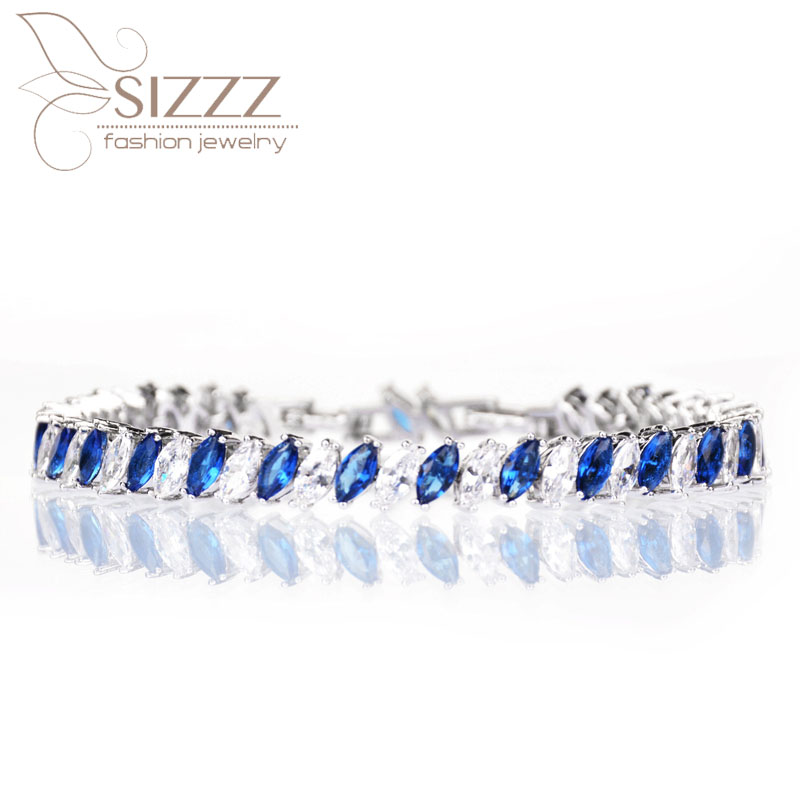2020 Hot selling European and American original blue zircon wild crystal Bracelet&Bangles for women
2020 Hot selling European and American original blue zircon wild crystal Bracelet&Bangles for women