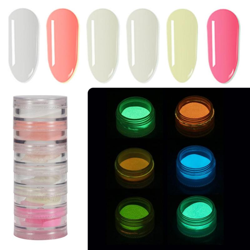 Ultrafine Fluorescent 6 Color Painted Nails Luminous Powder DIY Neon Phosphor Nail Glitter Powder For Festive Party Decoration
Ultrafine Fluorescent 6 Color Painted Nails Luminous Powder DIY Neon Phosphor Nail Glitter Powder For Festive Party Decoration