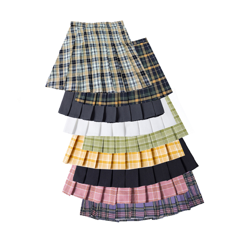 Summer Women Pleated Skirt Harajuku Preppy Style Ladies Plaid Skirts Mini Cute High Waist Female Short Skirts Kawaii Girls Skirt, 10
Summer Women Pleated Skirt Harajuku Preppy Style Ladies Plaid Skirts Mini Cute High Waist Female Short Skirts Kawaii Girls Skirt, 10