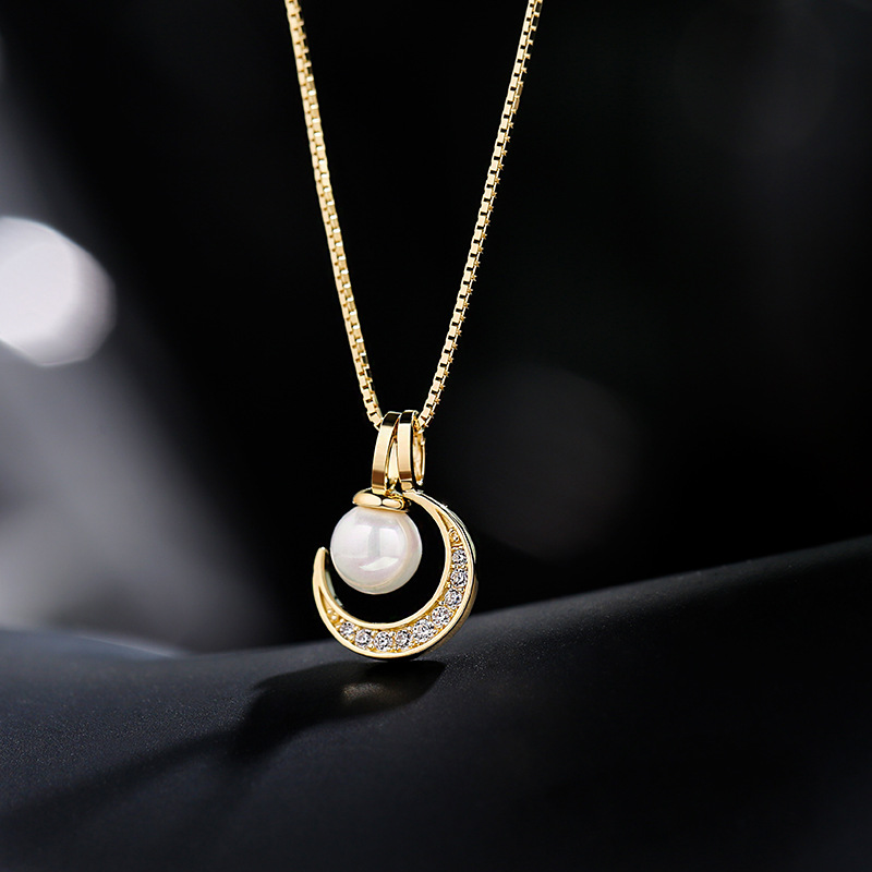 Pendant Necklaces Sun And Moon Necklace Simple Elegant Inlaid Rhinestone Beizhu S925 Silvering Fashion Jewelry Female Clavicle Chain
Pendant Necklaces Sun And Moon Necklace Simple Elegant Inlaid Rhinestone Beizhu S925 Silvering Fashion Jewelry Female Clavicle Chain