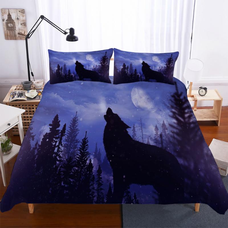 Complete Double Bed Duvet Cover Night Wolf Howling Snow Printed Bedding Clothes for Adult with Pillowcases King Single Size
Complete Double Bed Duvet Cover Night Wolf Howling Snow Printed Bedding Clothes for Adult with Pillowcases King Single Size