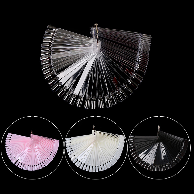 CHNRMJL 50Tips/set Acrylic Nail Art Showing Shelf Board Chart Ring Screws False Nails Palette Tips For UV Gel Color Card Display, Pink 
CHNRMJL 50Tips/set Acrylic Nail Art Showing Shelf Board Chart Ring Screws False Nails Palette Tips For UV Gel Color Card Display, Pink