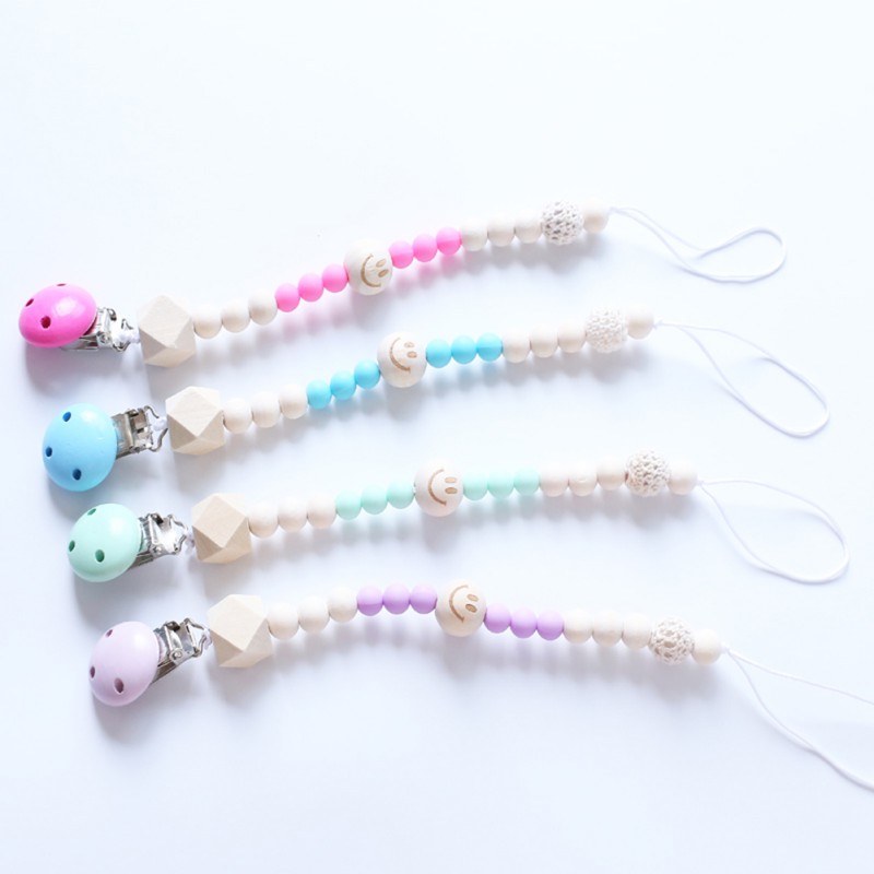 3 styles Baby Pacifier Clip Pacifier Chain Handmade Colourful Beads Dummy Clip Baby Soother Nipple Holder for Kids
3 styles Baby Pacifier Clip Pacifier Chain Handmade Colourful Beads Dummy Clip Baby Soother Nipple Holder for Kids