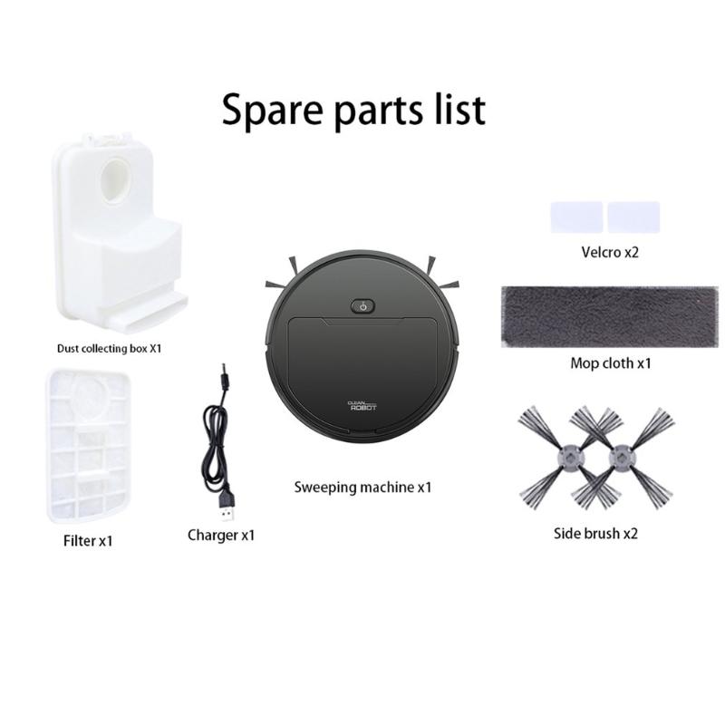 3in1 Sweeping Robot Clean Intelligent Home Vacuum Cleaner Household Automatic Sweeping Dust Tool Smart Sweeper
3in1 Sweeping Robot Clean Intelligent Home Vacuum Cleaner Household Automatic Sweeping Dust Tool Smart Sweeper