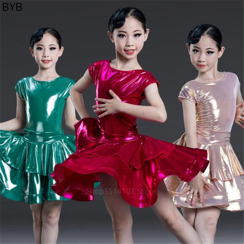 3 Colors Kids Latin Ballroom Dance Competition Dress Girls Jazz Tango Professional Competition Metallic Luster Eye-catching Wear, Pink
3 Colors Kids Latin Ballroom Dance Competition Dress Girls Jazz Tango Professional Competition Metallic Luster Eye-catching Wear, Pink