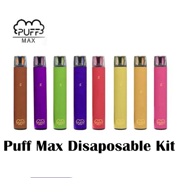 Free Shipping Puff Max Disposable Vape Pen Kit 2000 Puffs 5% 1200mAh 8.5ML Factory Supply Fast Shipping e cig VS Kangvape Onee Stick
Free Shipping Puff Max Disposable Vape Pen Kit 2000 Puffs 5% 1200mAh 8.5ML Factory Supply Fast Shipping e cig VS Kangvape Onee Stick