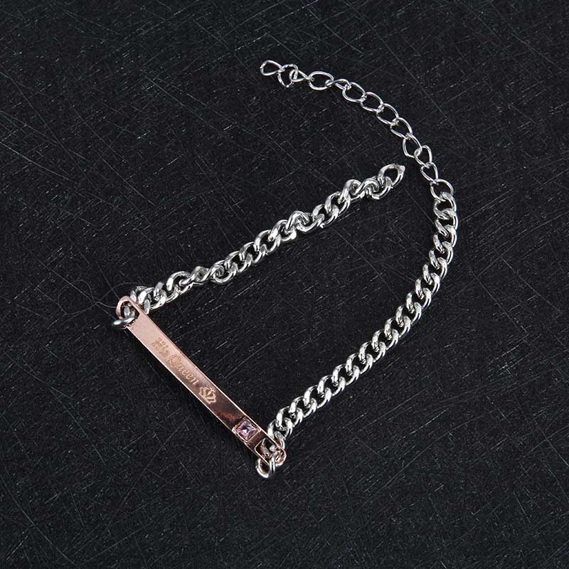 1pc/2pcs Lovers Couple Bracelets Titanium Steel Bracelets For Women Men Jewelry Gifts XIN-Shipping
1pc/2pcs Lovers Couple Bracelets Titanium Steel Bracelets For Women Men Jewelry Gifts XIN-Shipping