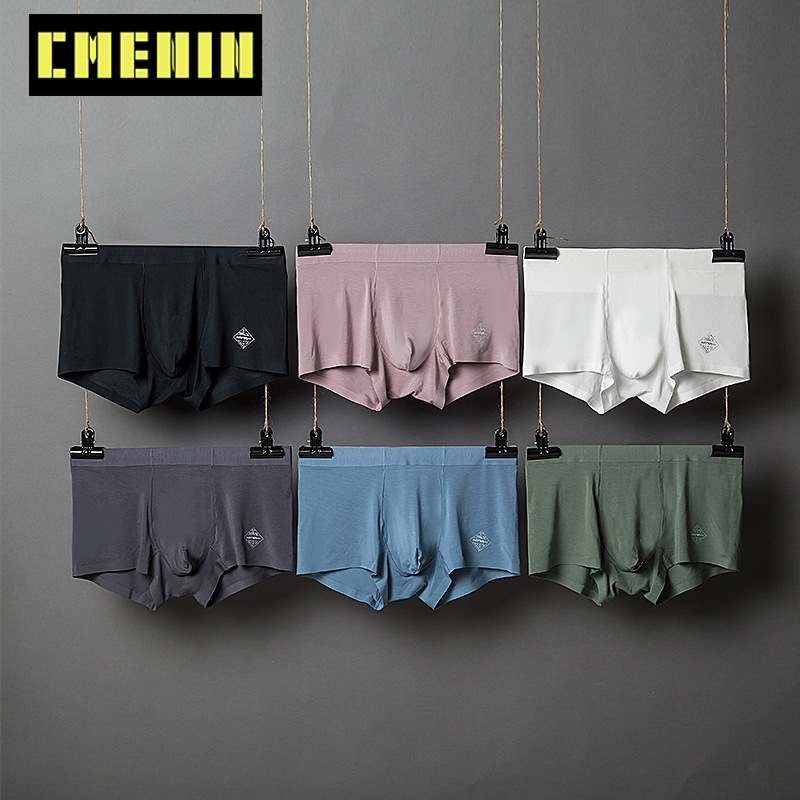 Panties CMENIN Cotton Soft Sexy Men Underwear Boxer Shorts New Long boxer Mens Boxershorts Underware Boxers Sexi LJ200922