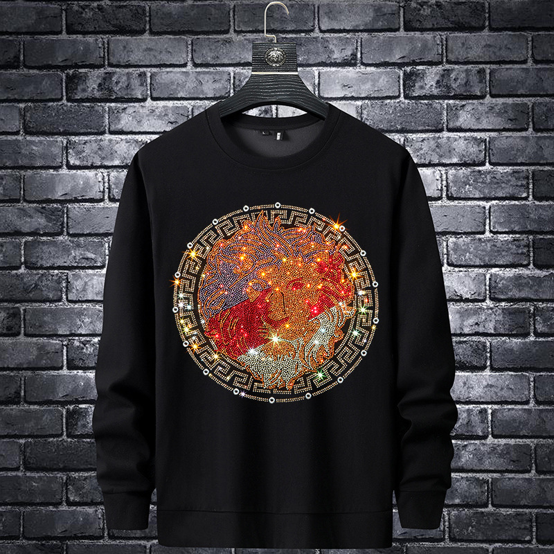 Autumn and Winter Spirit Boy clothes men's hot diamond autumn clothes base shirt Korean style trendy handsome clothes large size Long Sleeve, White
Autumn and Winter Spirit Boy clothes men's hot diamond autumn clothes base shirt Korean style trendy handsome clothes large size Long Sleeve, White