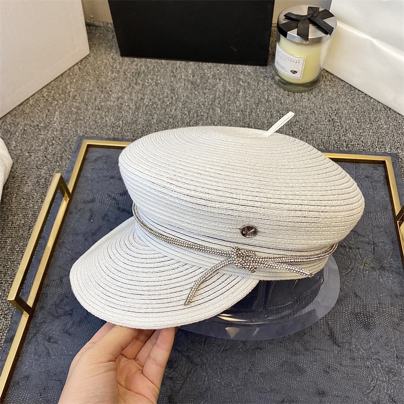 2020 Summer Women's Straw Knit Straw Hats Octagonal Hat Solid Color Cool Breathable Visor Sun Cap Women Leisure Caps Navy Caps, White
2020 Summer Women's Straw Knit Straw Hats Octagonal Hat Solid Color Cool Breathable Visor Sun Cap Women Leisure Caps Navy Caps, White
