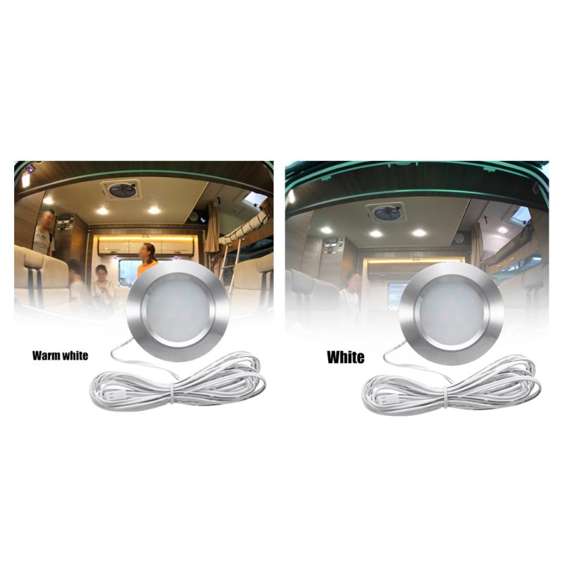 Built-in 12LED RV Boat Recessed Ceiling Light 12V Led Light Round Shape Ultra-Thin Camper Interior Lighting Downlight with Cable
Built-in 12LED RV Boat Recessed Ceiling Light 12V Led Light Round Shape Ultra-Thin Camper Interior Lighting Downlight with Cable