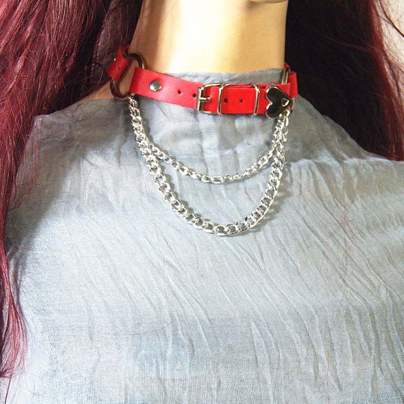 Sexy Trendy Vintage Irregular Choker Necklace Collarbone Chain Heart Shape Punk Choker Collar Necklace Jewelry Gift LB
Sexy Trendy Vintage Irregular Choker Necklace Collarbone Chain Heart Shape Punk Choker Collar Necklace Jewelry Gift LB