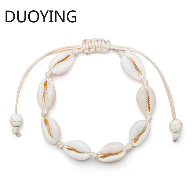 Summer Beach Natural Shell Necklace Bracelet Adjustable Boho Hawaii Cowrie Shell Bracelet for Women Girls Jewelry Gifts
Summer Beach Natural Shell Necklace Bracelet Adjustable Boho Hawaii Cowrie Shell Bracelet for Women Girls Jewelry Gifts