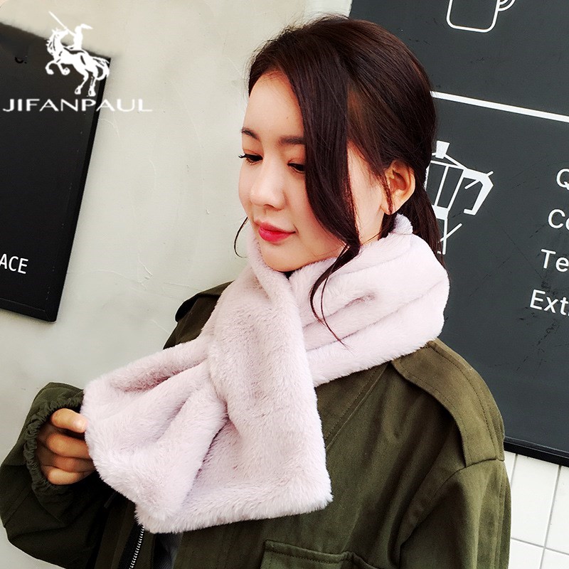 JIFANPAUL New scarf faux fur thick ladies scarf comfortable and warm imitation fur ladies pure color bib for women
JIFANPAUL New scarf faux fur thick ladies scarf comfortable and warm imitation fur ladies pure color bib for women