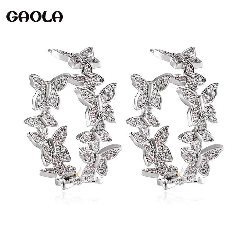 GAOLA Least Unique Design Fashion Cubic Zircon Many Butterflies Dangle Earrings For Women Bridal Jewelry GLE9410
GAOLA Least Unique Design Fashion Cubic Zircon Many Butterflies Dangle Earrings For Women Bridal Jewelry GLE9410