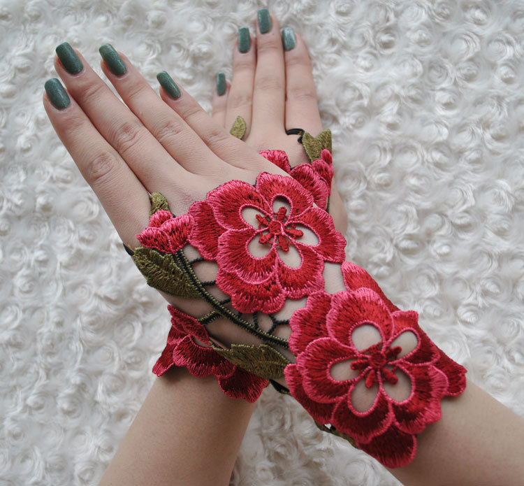 2020 new hook flower embroidery national wind gloves sailor dance gloves square dance accessories
2020 new hook flower embroidery national wind gloves sailor dance gloves square dance accessories