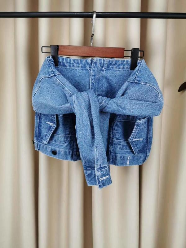 2020 Summer vacation two personalized tie sleeve wide-leg King' skinny high-waisted denim shorts, Blue
2020 Summer vacation two personalized tie sleeve wide-leg King' skinny high-waisted denim shorts, Blue