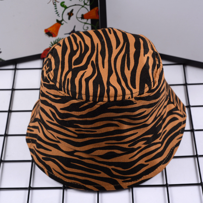New Fashion stripe Print Hat Bucket Hat Reversible Fisherman Caps Summer Hats For Women fashion bucket hat