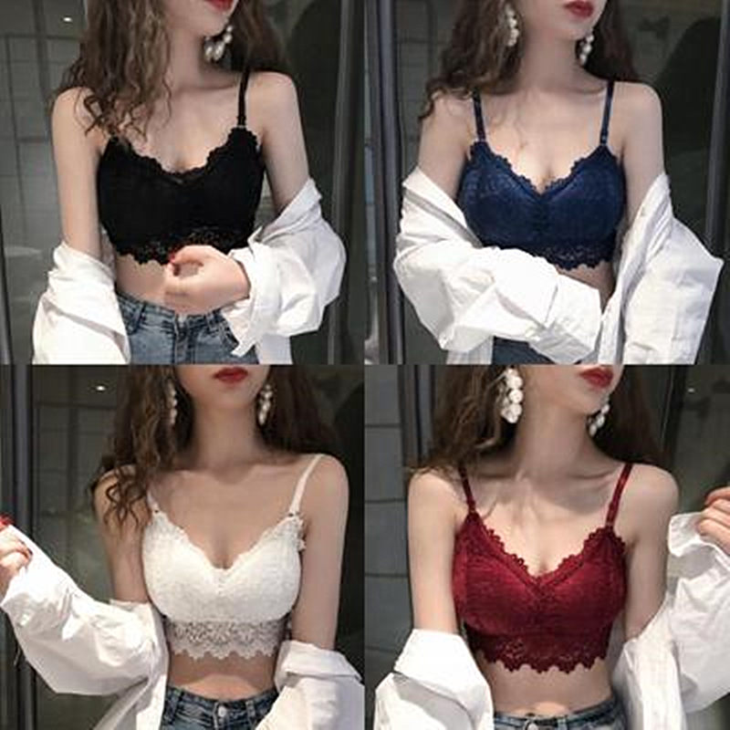 Blackday Womens Anti-buffing Bra Sexy Lace Solid Color Hollow Out Padded Underwireless Skinny Underwear Hot Style, Red
Blackday Womens Anti-buffing Bra Sexy Lace Solid Color Hollow Out Padded Underwireless Skinny Underwear Hot Style, Red