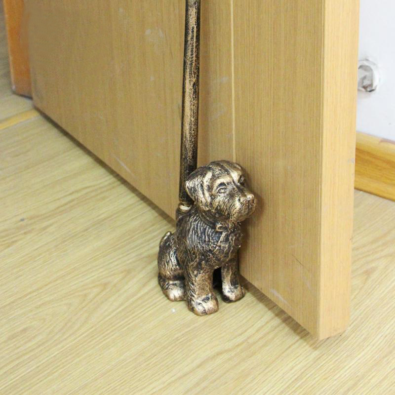 Vintage Rustic Retro Shabby Chic Antique Dog Figure Design Handmade Cast Iron Door Stopper with Long Handle
Vintage Rustic Retro Shabby Chic Antique Dog Figure Design Handmade Cast Iron Door Stopper with Long Handle