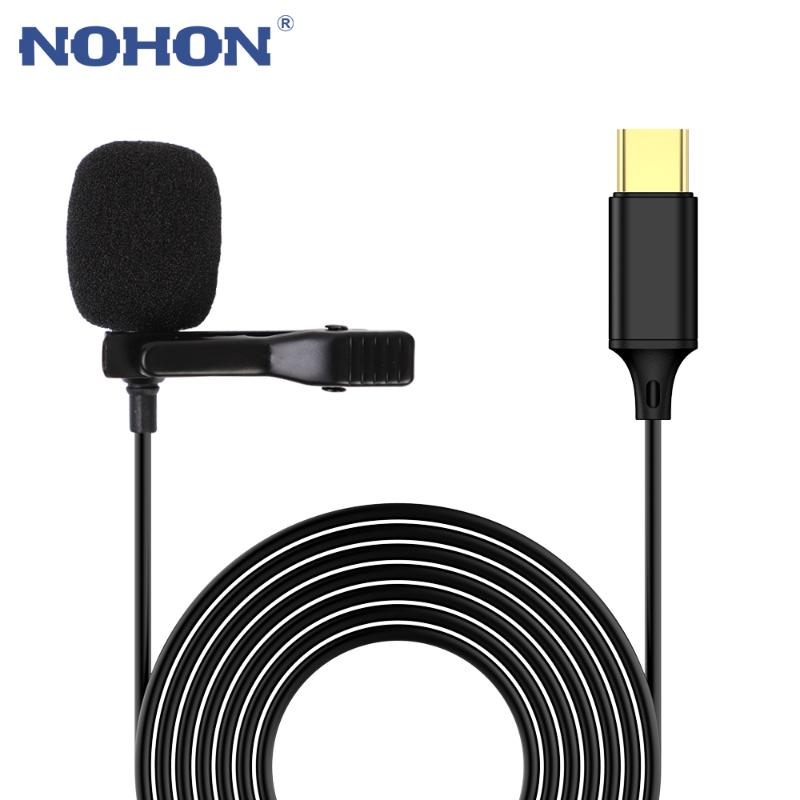 Nohon Mini Microphone USB Type C For Huawei mi Condenser Portable Professional Stream Audio Lapel Lavalier
Nohon Mini Microphone USB Type C For Huawei mi Condenser Portable Professional Stream Audio Lapel Lavalier