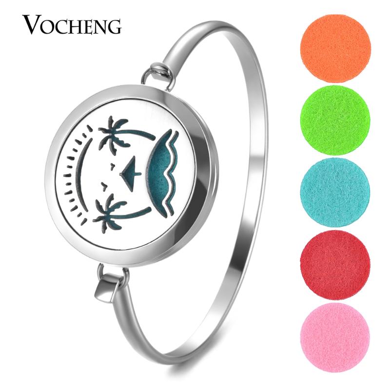 10pcs/lot Essential Oil Diffuser Locket Bracelet 316L Stainless Steel Aromat Bangle 2 Styles With Free Felt Pads VA-566*10
10pcs/lot Essential Oil Diffuser Locket Bracelet 316L Stainless Steel Aromat Bangle 2 Styles With Free Felt Pads VA-566*10