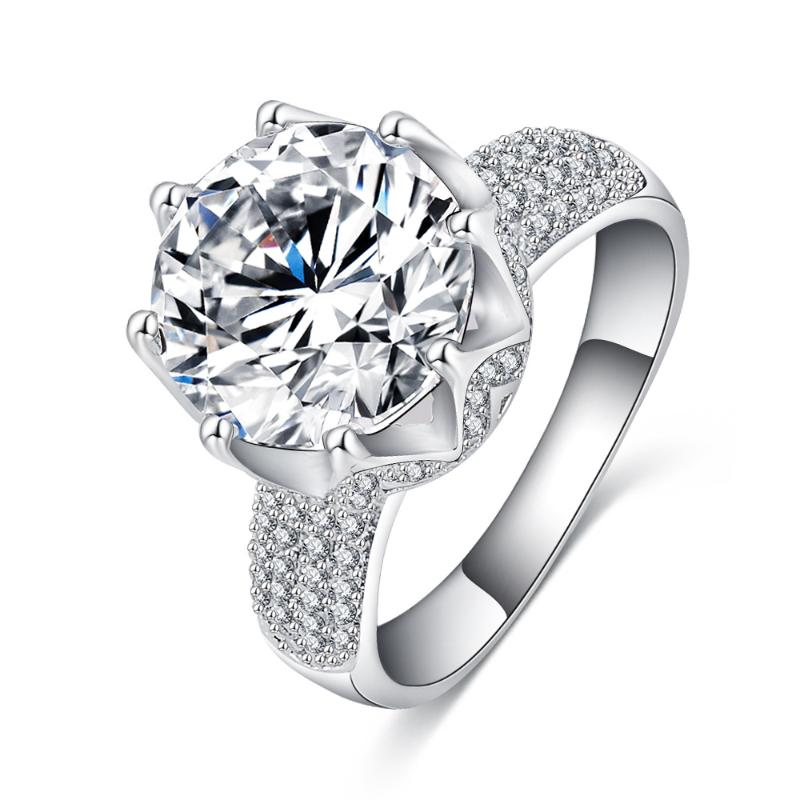 MDEAN Luxury Engagement Wedding Rings for Women Cubic Zirconia Crown Jewelry Size6-11
MDEAN Luxury Engagement Wedding Rings for Women Cubic Zirconia Crown Jewelry Size6-11