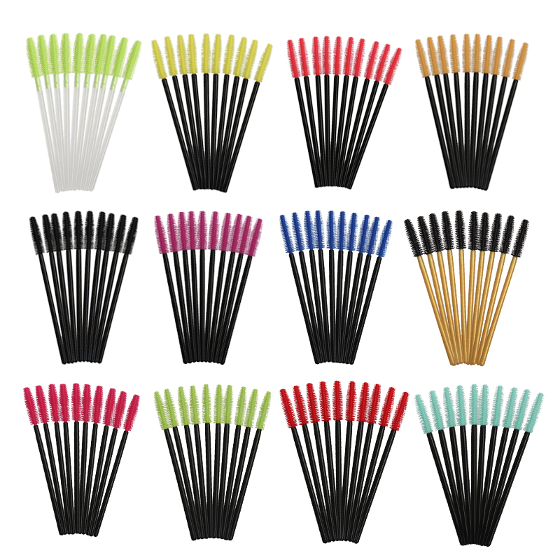 50Pcs Disporable Cosmetic Makeup Silicone Brushes Eyelash Extension Mascara Wands Applicator Makeup Beauty Tools Brushes
50Pcs Disporable Cosmetic Makeup Silicone Brushes Eyelash Extension Mascara Wands Applicator Makeup Beauty Tools Brushes