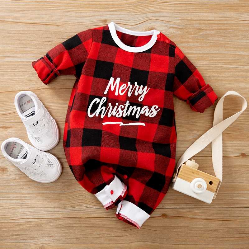 PatPat 2020 New Arrival Autumn and Winter Baby Christmas Plaid Jumpsuit Warm and Cute Party Baby Boy Girl Clothes, Red
PatPat 2020 New Arrival Autumn and Winter Baby Christmas Plaid Jumpsuit Warm and Cute Party Baby Boy Girl Clothes, Red