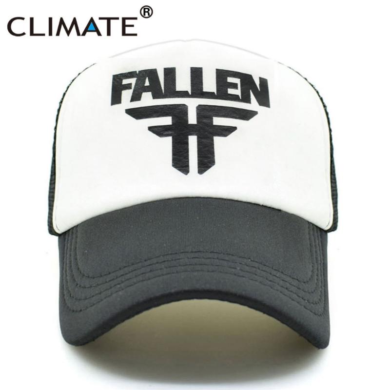 CLIMATE Men Women Cool Trucker Caps FALLEN Skateboard Fans Mesh Caps Cool Summer Baseball Mesh Net Trucker Skater Sport Hat, White black
CLIMATE Men Women Cool Trucker Caps FALLEN Skateboard Fans Mesh Caps Cool Summer Baseball Mesh Net Trucker Skater Sport Hat, White black