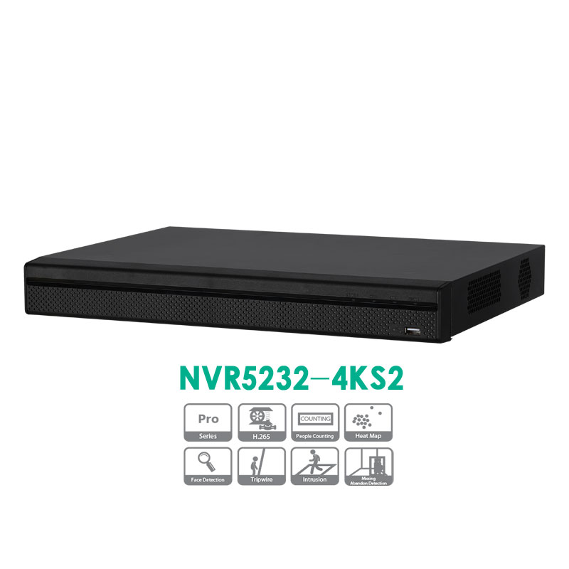 8CH 64K H.265 No Poe Lite Network Video Recorder for 4mp 8mp IP Camera With 2 SATA Ports NVR5232-4KS2
8CH 64K H.265 No Poe Lite Network Video Recorder for 4mp 8mp IP Camera With 2 SATA Ports NVR5232-4KS2