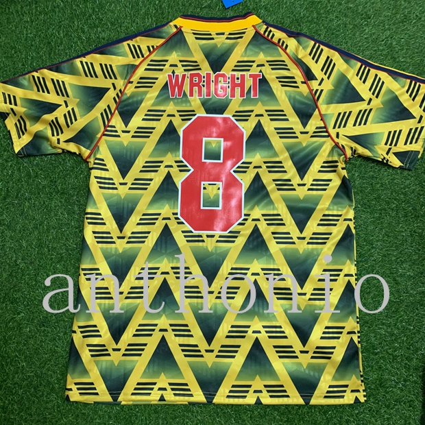 Top 1991/93 RETRO soccer jerseys STAR WRIGHT 8 ADAMS 6 VIEIRA 4 Martin Keown BERGKAMP 10 Home AWAY 1993 HENRY 14 YELLOW BLACK football shirt, Black;yellow
Top 1991/93 RETRO soccer jerseys STAR WRIGHT 8 ADAMS 6 VIEIRA 4 Martin Keown BERGKAMP 10 Home AWAY 1993 HENRY 14 YELLOW BLACK football shirt, Black;yellow