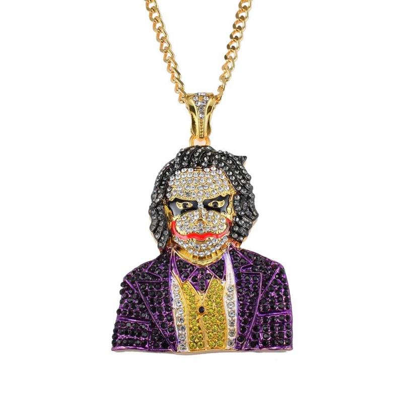 Pendant Necklaces Colorful Rhinestone Enamel Cartoon Necklace Full Iced Out Mens Womens Hip Hop Rapper Dancer Jewelry Gift
Pendant Necklaces Colorful Rhinestone Enamel Cartoon Necklace Full Iced Out Mens Womens Hip Hop Rapper Dancer Jewelry Gift