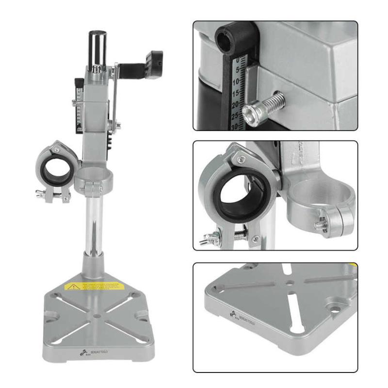 Clamp Drill Press Stand Workbench Durable Repair Tool for Drilling Aluminum Base
Clamp Drill Press Stand Workbench Durable Repair Tool for Drilling Aluminum Base