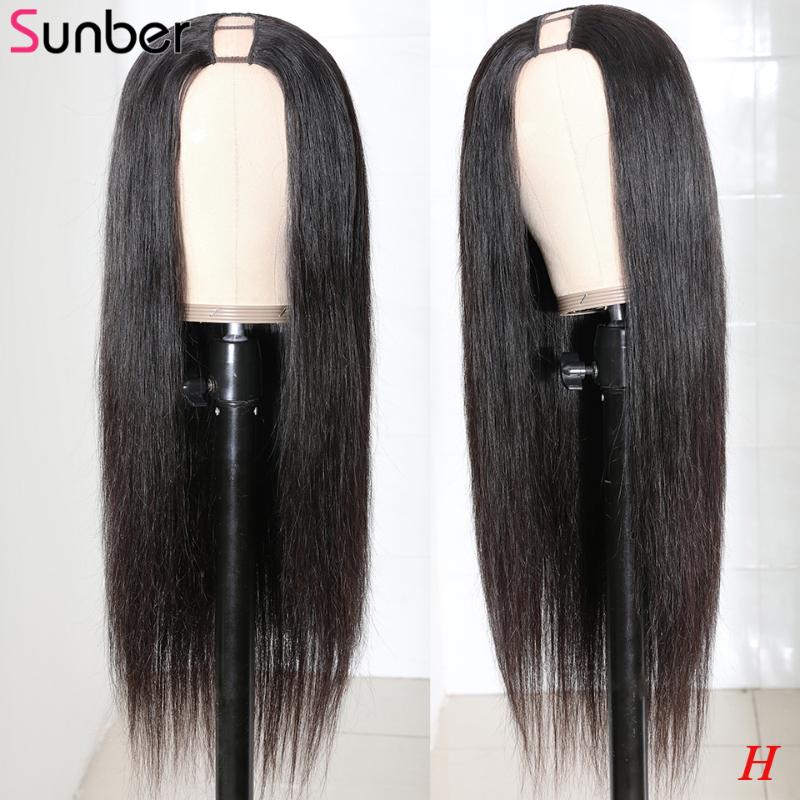 Sunber Peruvian Long Straight U Part Human Hair Wig 1*4 Middle Part 150% density Real Scalp Glueless Human Wig, Natural color
Sunber Peruvian Long Straight U Part Human Hair Wig 1*4 Middle Part 150% density Real Scalp Glueless Human Wig, Natural color