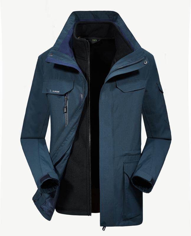 Long Sleeves Windproof Coats Double Deck Winter Pizex Keep Warm Waterproof Men Jacket, Blue
Long Sleeves Windproof Coats Double Deck Winter Pizex Keep Warm Waterproof Men Jacket, Blue