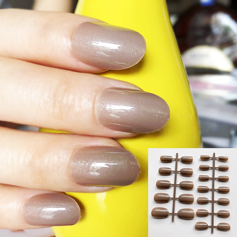 Candy UV Gel Shiny Camel Color Fake Nails Ladies Finger Nail Art Tips Round Type Decoration Short Artificial Manicure Tips, Camel 25
Candy UV Gel Shiny Camel Color Fake Nails Ladies Finger Nail Art Tips Round Type Decoration Short Artificial Manicure Tips, Camel 25