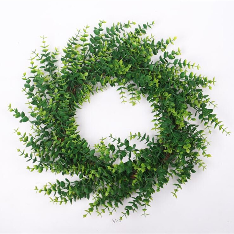 Cilected Artificial Eucalyptus Wreath Vine Green Leaf Garland Door And Window Hanging Rattan Iron Ring Handmade Home Decoration, A056r03-30cm
Cilected Artificial Eucalyptus Wreath Vine Green Leaf Garland Door And Window Hanging Rattan Iron Ring Handmade Home Decoration, A056r03-30cm