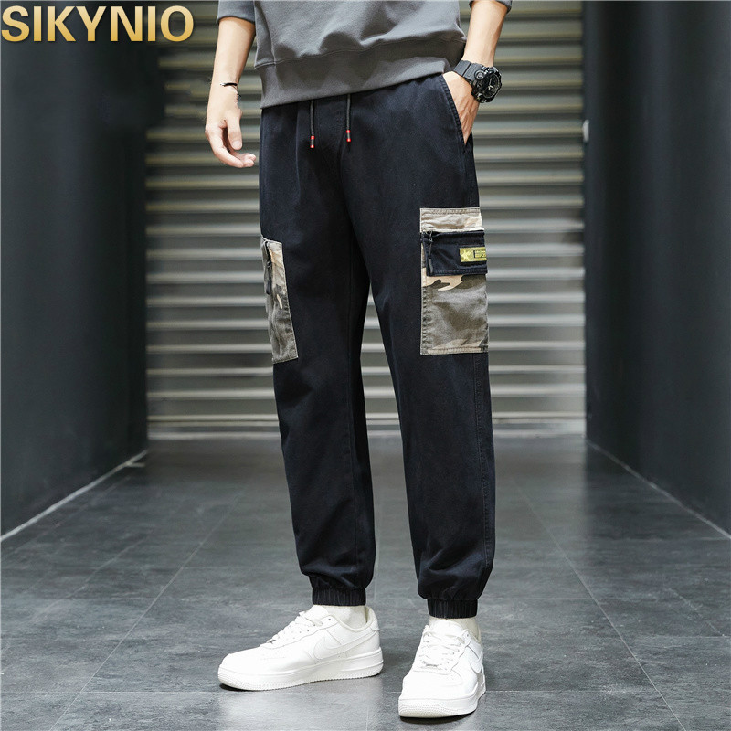 2020 New Mens Cargo Pants Males Loose Hip Hop Streetwear Joggers Korean Pocket Patchwork Harem Pants Ankle Length Trousers, 9820khaki
2020 New Mens Cargo Pants Males Loose Hip Hop Streetwear Joggers Korean Pocket Patchwork Harem Pants Ankle Length Trousers, 9820khaki