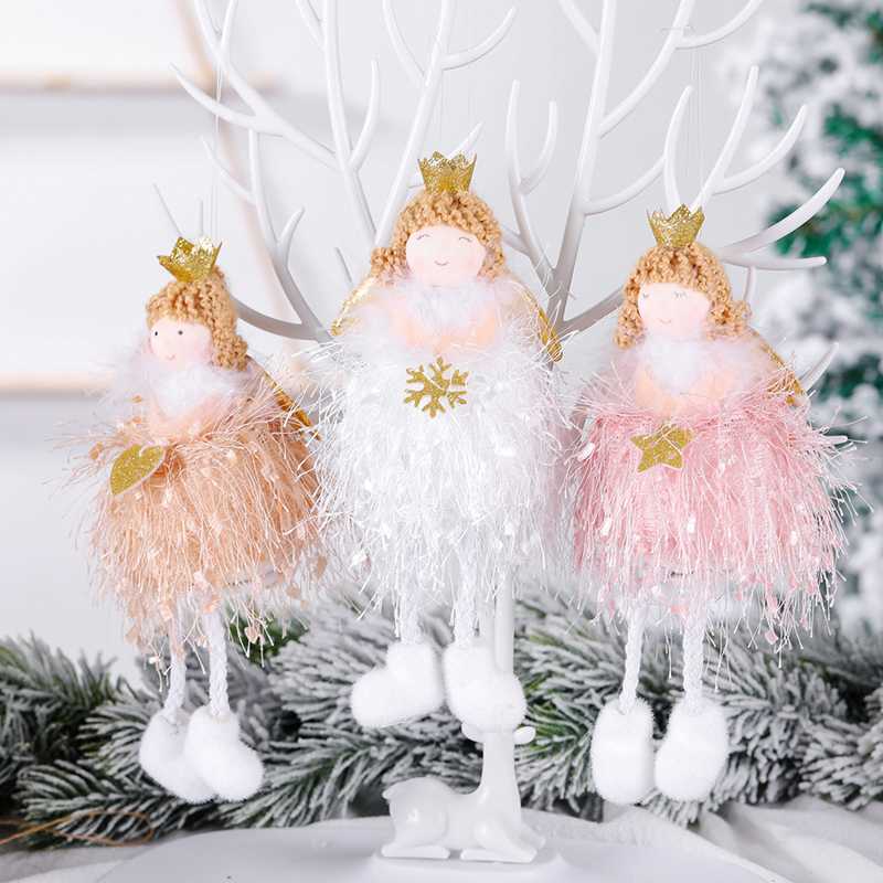 1pc Christmas Tree Decorations Cute Angel Doll Girl Pendant Navidad New Year Christmas Tree Ornaments Xmas Gift For Kids 
1pc Christmas Tree Decorations Cute Angel Doll Girl Pendant Navidad New Year Christmas Tree Ornaments Xmas Gift For Kids