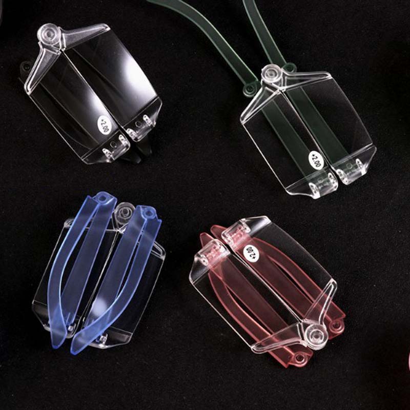 New portable men's and women's reading glasses one lens frameless folding glasses box
New portable men's and women's reading glasses one lens frameless folding glasses box