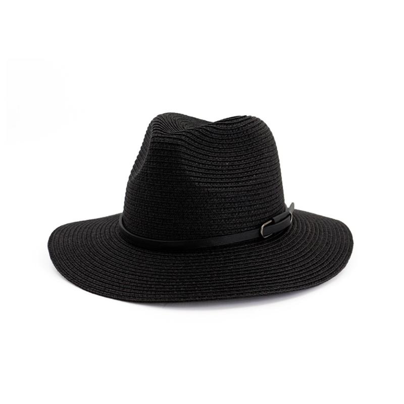 2020 Summer Sun Hat Women Panama Straw Hat Fedora Beach Vacation Wide Brim Visor Casual Summer Sun Hats for Women and Men, Black
2020 Summer Sun Hat Women Panama Straw Hat Fedora Beach Vacation Wide Brim Visor Casual Summer Sun Hats for Women and Men, Black