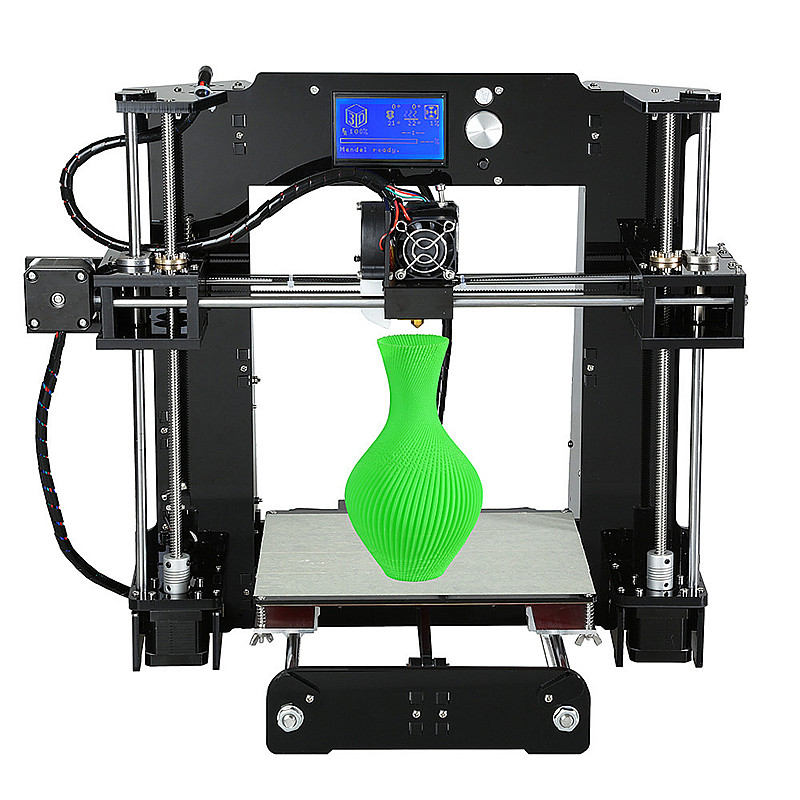 Anet A6 3D Printer EU Plug DIY Kit Print Size 220*220*250MM Printer Kit SD-Card Slot LCD Monitor Screen 3D
Anet A6 3D Printer EU Plug DIY Kit Print Size 220*220*250MM Printer Kit SD-Card Slot LCD Monitor Screen 3D